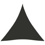 Emaga Żagiel ogrodowy, tkanina Oxford, trójkątny, 4x4x4 m, antracyt w sklepie internetowym emaga.pl