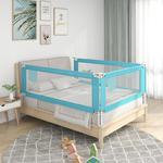 Emaga Barierka do łóżeczka dziecięcego, niebieska, 150x25 cm, tkanina w sklepie internetowym emaga.pl