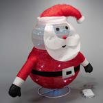 Emaga Dekoracja świąteczna - Święty Mikołaj, 30 diod LED, 58 cm w sklepie internetowym emaga.pl