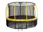 Emaga Trampolina Ogrodowa Jumpi 435cm/14FT Maxy Comfort Plus Żółta Z Wewnętrzną Siatką w sklepie internetowym emaga.pl