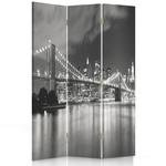 Emaga Parawan dwustronny obrotowy, Brooklyn Bridge nocą - 110x170 w sklepie internetowym emaga.pl