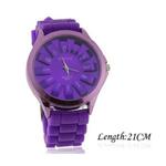 Wyróżniający się damski zegarek na rękę chryzantema (fioletowy) w sklepie internetowym Fantaste