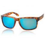 Ładne okulary przeciwsłoneczne UV400 REVO (ramka brązowa szkła niebieskie) w sklepie internetowym Fantaste