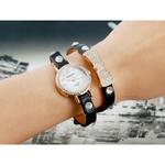 Zegarek analogowy damski pasek kryształki moda w sklepie internetowym Fantaste