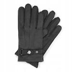 Czarne rękawiczki męskie WITTCHEN 44-6-234-1 w sklepie internetowym Sagana.pl 