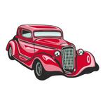 Naklejka kolorowa hot rod 60 w sklepie internetowym Deco-Wall.pl