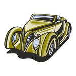 Naklejka kolorowa hot rod 78 w sklepie internetowym Deco-Wall.pl