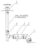 Spirofex Zestaw przyłączeniowy 80/125 Vaillant z odskraplaczem biały [SX-TD80/125PAKSZVAILO-B] w sklepie internetowym Kociolkowo.pl