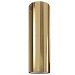 GLOBALO okap wyspowy CYLINDRO ISOLA 39.6 Light Gold w sklepie internetowym elektrohome.pl