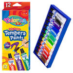 Farby tempera Colorino 12 kolorĂłw tuba 12 ml w sklepie internetowym Portfele.net