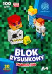 Blok rysunkowy Astra 20 biaĹych kartek A4 dla fana Minecraft w sklepie internetowym Portfele.net