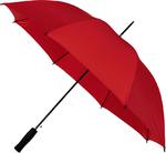 Automatyczna lekka parasolka damska czerwona z czarnym stelaĹźem w sklepie internetowym Portfele.net