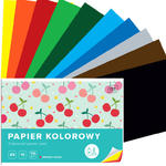 PAPIER KOLOROWY, A5, 10 KARTEK, 115G, INTERDRUK w sklepie internetowym Portfele.net