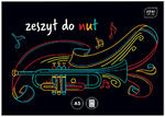 Zeszyt do muzyki nut z piÄciolinia A5 16 kartek Interdruk w sklepie internetowym Portfele.net