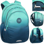 Plecak szkolny 21L Coolpack Jerry GRADIENT BLUE LAGOON w sklepie internetowym Portfele.net