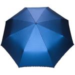 Automatyczna metaliczna parasolka damska marki Parasol, niebieska w sklepie internetowym Portfele.net