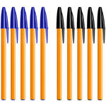 10 szt. x dĹugopis BIC Orange Original Fine 0,8 mm: 5x niebieski i 5x czarny w sklepie internetowym Portfele.net
