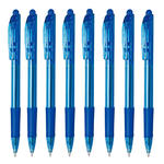 8 szt. x niebieski dĹugopis 0.7mm Pentel w sklepie internetowym Portfele.net
