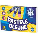 Pastele olejne kredki 12 szt. Astra w sklepie internetowym Portfele.net