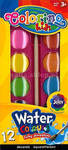 12 kolorĂłw farby akwarelowe Colorino + pÄdzelek w sklepie internetowym Portfele.net