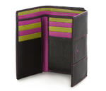 Czarny z kolorowym Ĺrodkiem portfel damski VIP Collection: Multikolor w sklepie internetowym Portfele.net