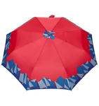 MOCNA automatyczna parasolka marki PARASOL, czerwona z origami w sklepie internetowym Portfele.net