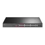 TL-SL1226P 24-PORT 10/100MBPS + 2-PORT GIGABIT UNMANAGED POE+ SWITCH - TP-LINK w sklepie internetowym Aksonet.pl