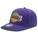 Czapka z daszkiem Mitchell Ness NBA Los Angeles Lakers Team Ground 2.0 Stretch Snapback Lakers HHSS3257-LALYYPPPPURP w sklepie internetowym e-ciuszki.com