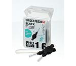 Tandex czyściki międzyzębowe FLEXI ISO5 PHD1,6 0,70 x 5,00mm Medium Black (czarne) ULTRA SOFT 6szt. w opak. w sklepie internetowym sklep.dib.com.pl