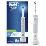 Braun Oral-B szczoteczka elektryczna Vitality D100 CrossAction - white (biała) - D100.413.1 w sklepie internetowym sklep.dib.com.pl