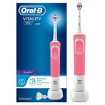 Braun Oral-B szczoteczka elektryczna Vitality D100 3D White- pink (różowa) - D100.413.1 w sklepie internetowym sklep.dib.com.pl