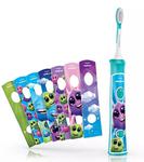 SONICARE Philips Szczoteczka for KIDS AQUA Stickers /dla dzieci/ HX6322/04 z Bluetooth - Dystrybucja PL w sklepie internetowym sklep.dib.com.pl