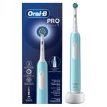 Braun Oral-B szczoteczka elektryczna PRO1 Caribbean Blue CrossAction (błękitny) w sklepie internetowym sklep.dib.com.pl