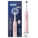 Braun Oral-B szczoteczka elektryczna PRO3 Pink CrossAction (różowy) D505.513.3 w sklepie internetowym sklep.dib.com.pl