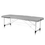 Stół składany do masażu aluminiowy komfort Activ Fizjo 3 segmentowy szary w sklepie internetowym getfull.pl