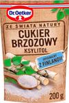 DR OETKER Cukier Brzozow Ksylitol z Finlandii 200g w sklepie internetowym Ligotka.pl