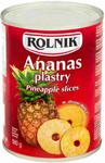 ROLNIK Ananas Plastry 580ml 24 SZTUK w sklepie internetowym Ligotka.pl
