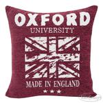 Poszewka dekoracyjna 45x45 Oxford Bordo w sklepie internetowym Karo.waw.pl