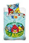 Pościel bawełniana 160x200 Angry Birds 5701 AB7002 w sklepie internetowym Karo.waw.pl
