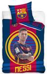 Pościel bawełniana 160x200 FC Barcelona Messi FCB 9007 1710 Carbotex w sklepie internetowym Karo.waw.pl