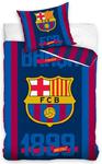 Pościel bawełniana 160x200 FC Barcelona 2335 FCB8025 Logo i data w sklepie internetowym Karo.waw.pl