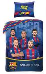 Pościel bawełniana 140x200 FC Barcelona 1776 Messi Drużyna poszewka 70x90 w sklepie internetowym Karo.waw.pl