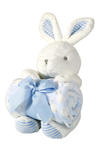 Kocyk dziecięcy 75x100 Roxi 1 niebieski w króliczki zabawka króliczek biały niebieski Eurofirany w sklepie internetowym Karo.waw.pl