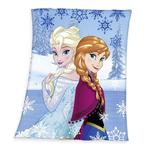 Kocyk polarowy 130x160 Frozen Kraina Lodu 5376 Anna Elsa pled dziecięcy w sklepie internetowym Karo.waw.pl