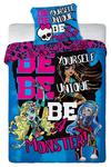 Pościel bawełniana 160x200 Monster High 6611 be a monster w sklepie internetowym Karo.waw.pl