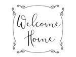 naklejka dekoracyjna Welcome home 2 naklejka na ścianę w sklepie internetowym Naklej-To