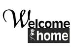 naklejka dekoracyjna Welcome home 3 naklejka na ścianę w sklepie internetowym Naklej-To