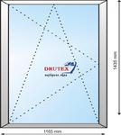 DRUTEX OKNO PCV IGLO5 1165x1435 UR w sklepie internetowym dd-company.pl