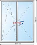 DRUTEX OKNO PCV IGLO5 1165x1435 R/UR w sklepie internetowym dd-company.pl