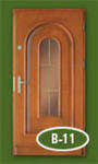 Drzwi drewnianie wejściowe 'ZBYDREW' model B-11 w sklepie internetowym dd-company.pl
